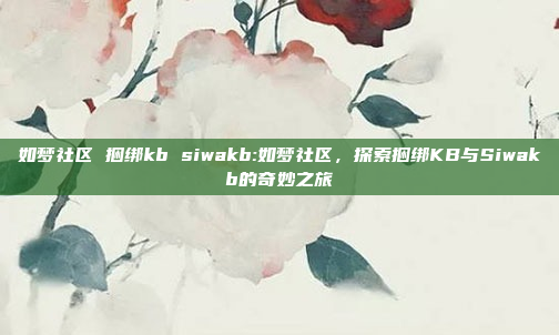 如梦社区 捆绑kb siwakb:如梦社区，探索捆绑KB与Siwakb的奇妙之旅