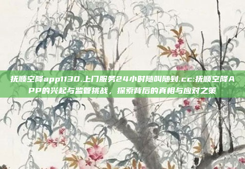 抚顺空降app1130.上门服务24小时随叫随到.cc:抚顺空降APP的兴起与监管挑战，探索背后的真相与应对之策