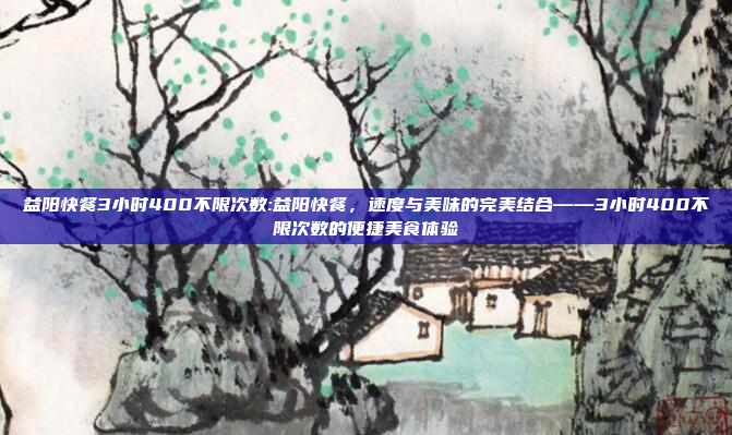 益阳快餐3小时400不限次数:益阳快餐，速度与美味的完美结合——3小时400不限次数的便捷美食体验